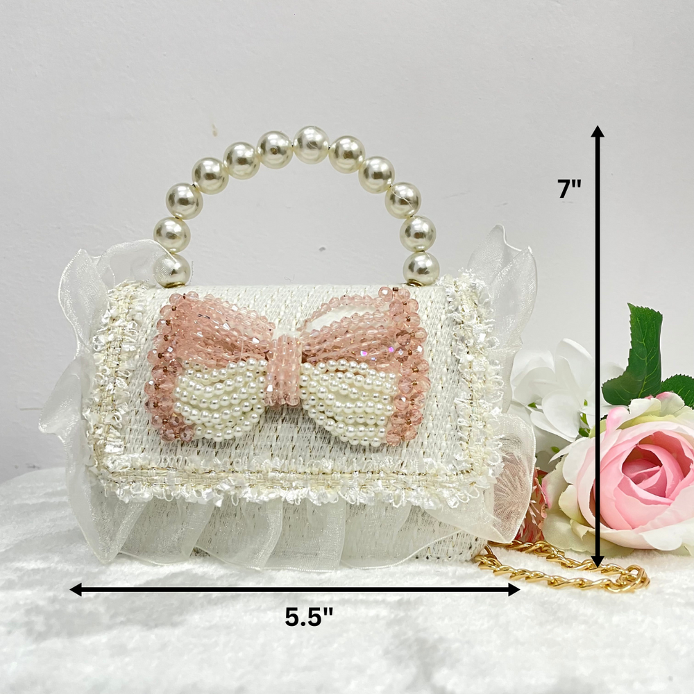 新品☆Her lip to Tweed Crystal Vanity Bag herlipto Tweed Crystal