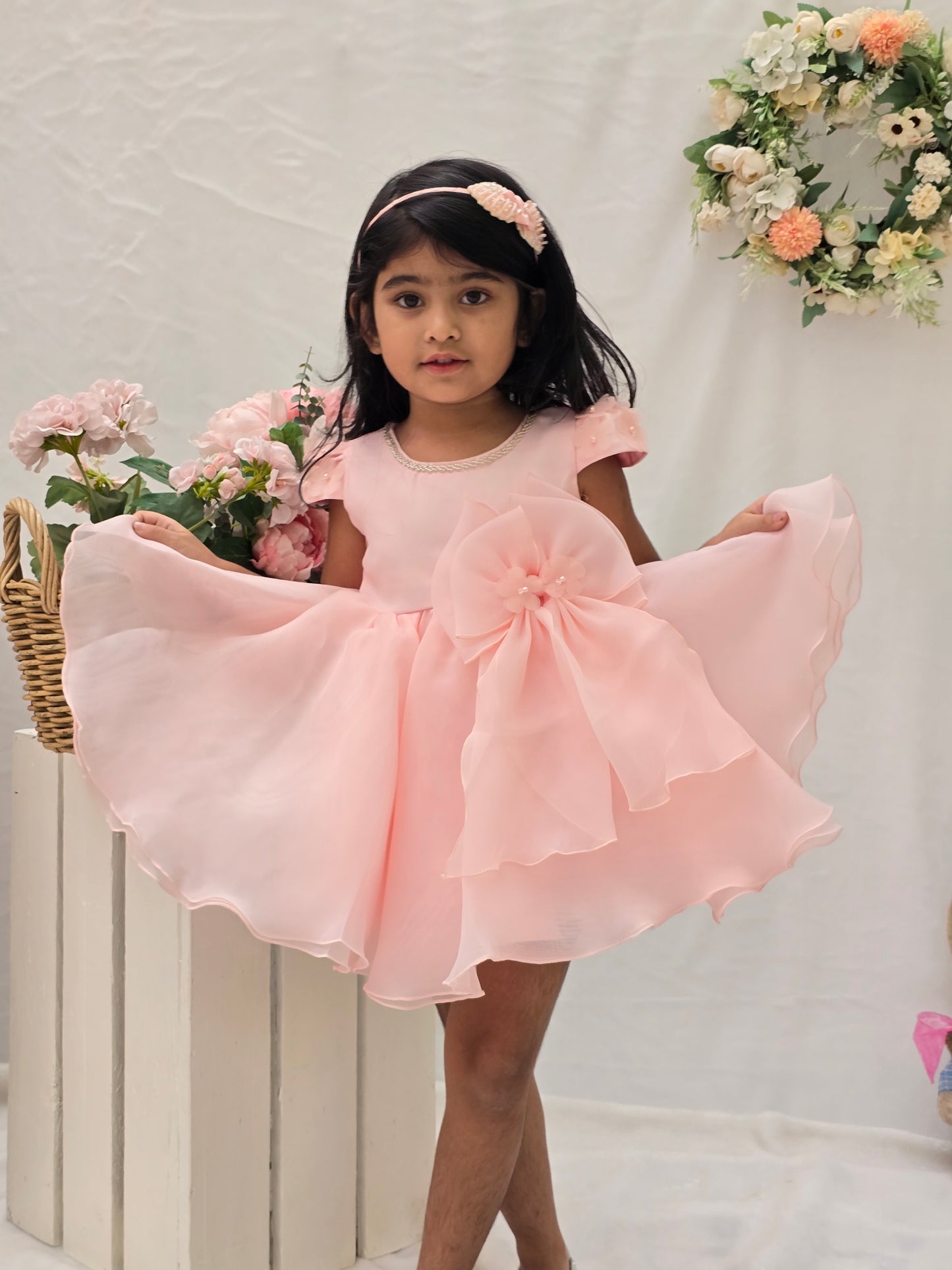 
                  
                    Organza Baby Pink Dress
                  
                