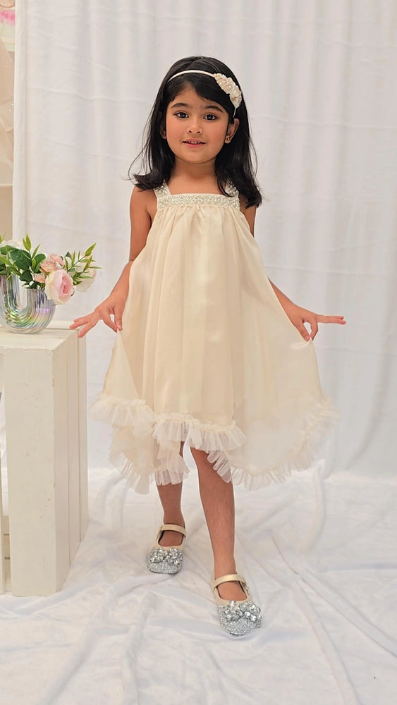 
                  
                    Off White Pearl Dress
                  
                