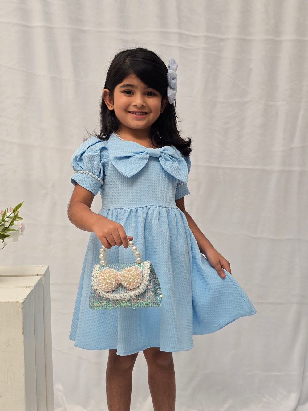 Sky Blue Casual Smart Wear