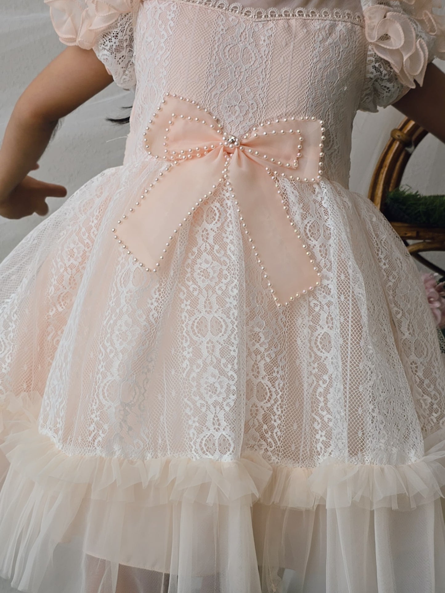 
                  
                    Light Pink Lacy Dress
                  
                